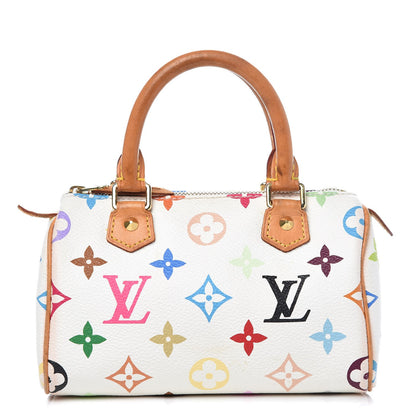 Louis Vuitton Monogram Multicolor Mini Sac HL Speedy White 1 of 9