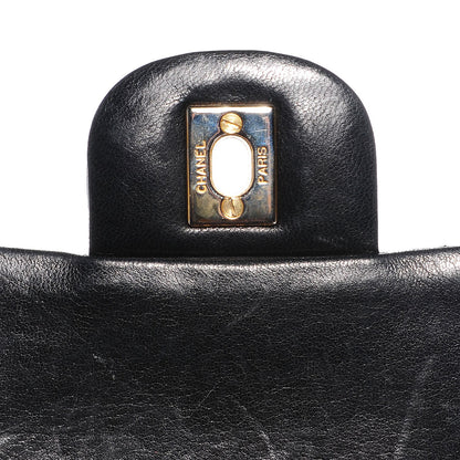 Chanel Lambskin Medium Double Flap Black 6 of 8