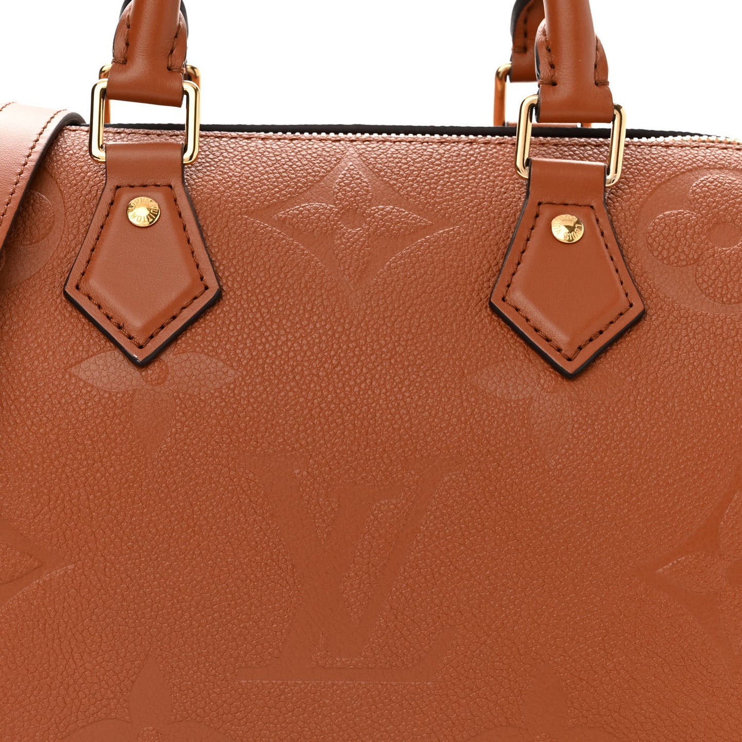 Empreinte Monogram Giant Speedy Bandouliere 25 Cognac