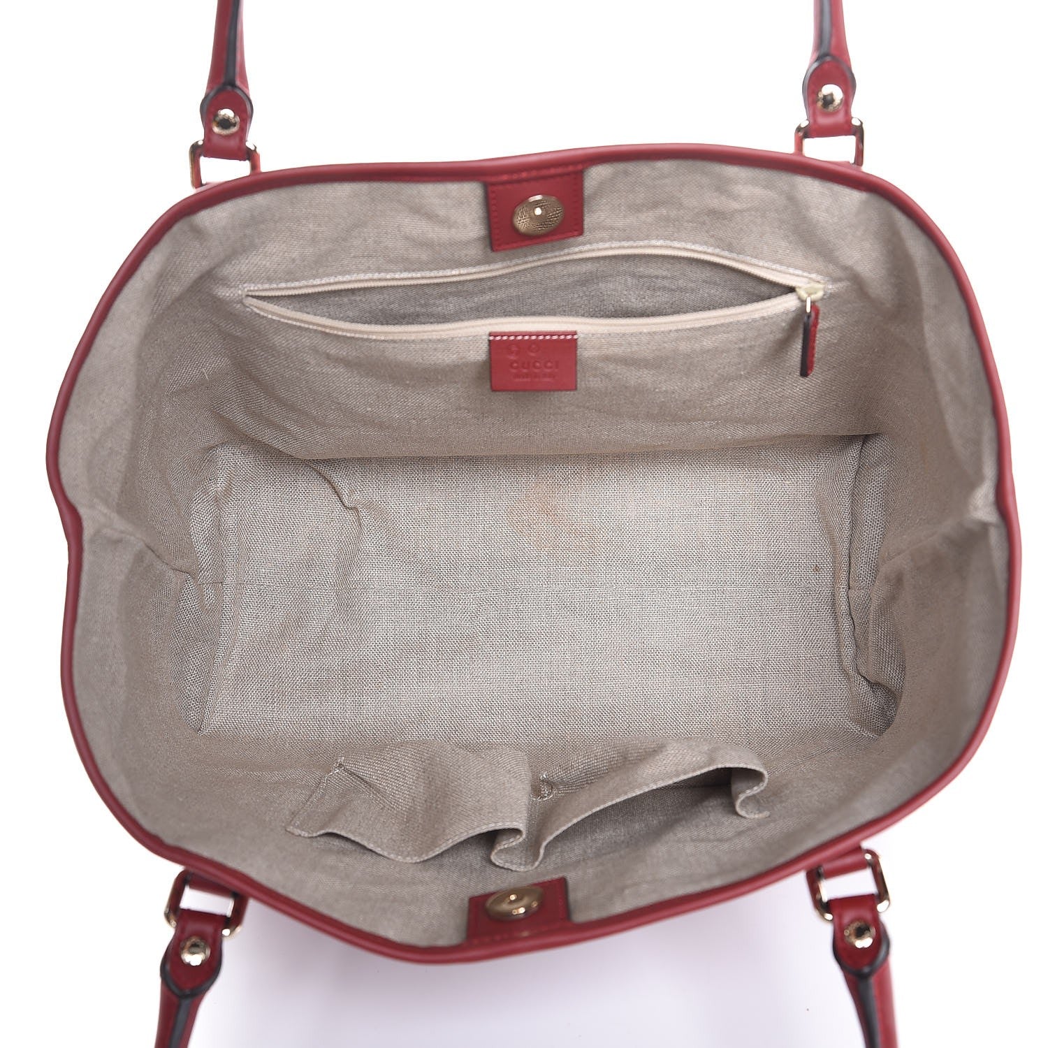 Gucci Microguccissima Medium Joy Tote Red 5 of 7