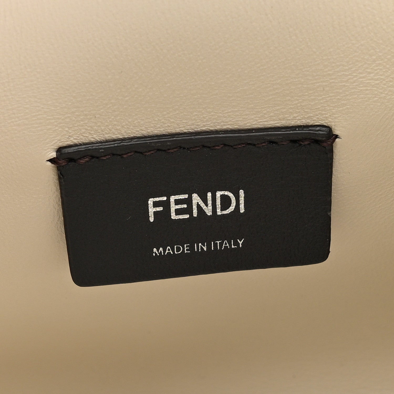 Fendi Mink Shiny Nappa Small Fendi First Latte Palladio 6 of 10