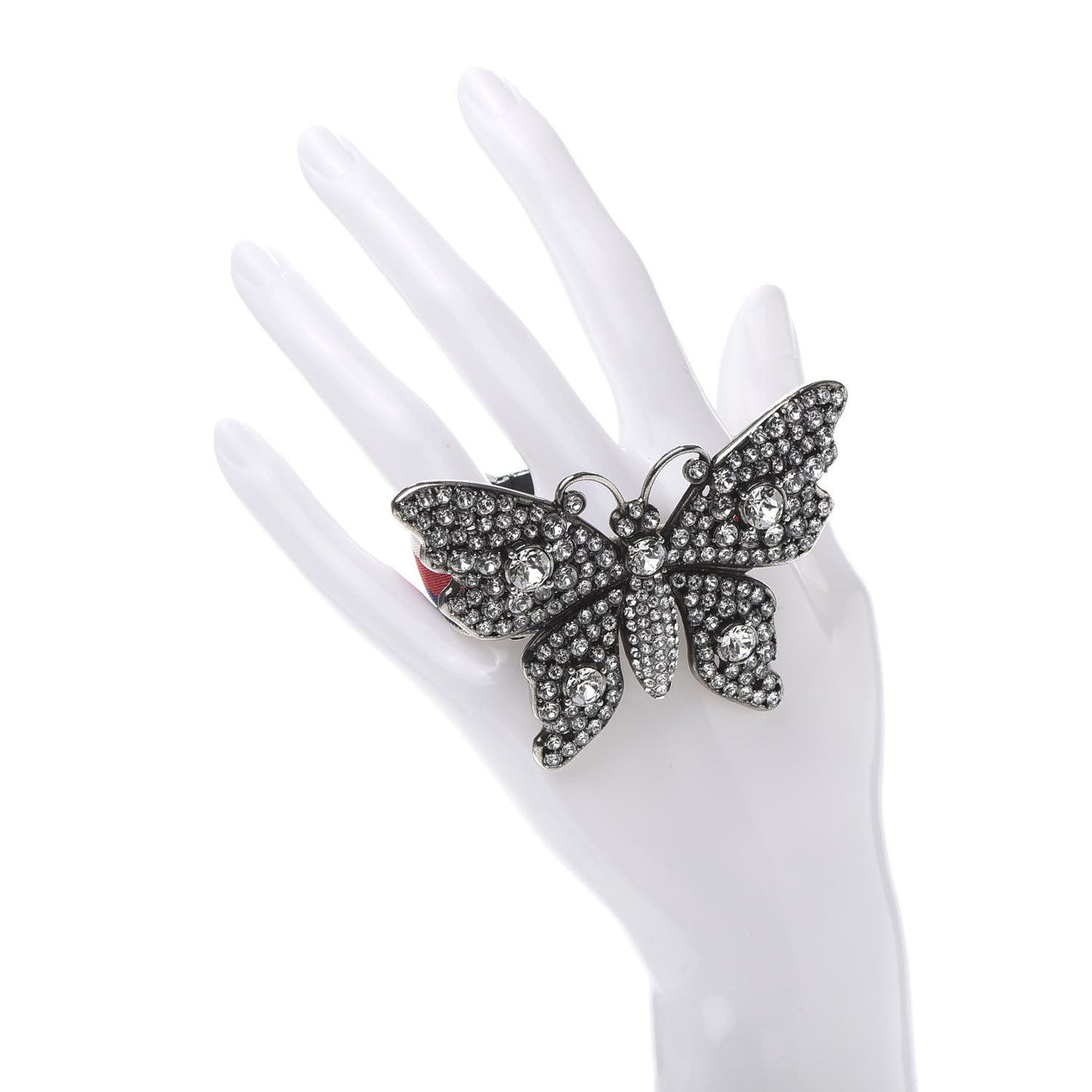 Web Crystal Butterfly Bracelet