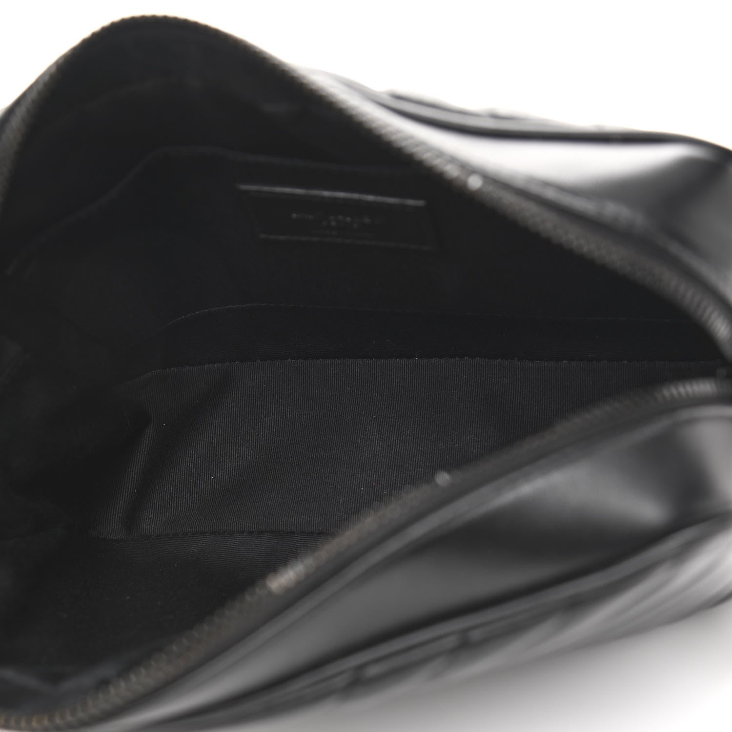Saint Laurent Calfskin Matelasse Monogram Lou Camera Bag Black 5 of 10