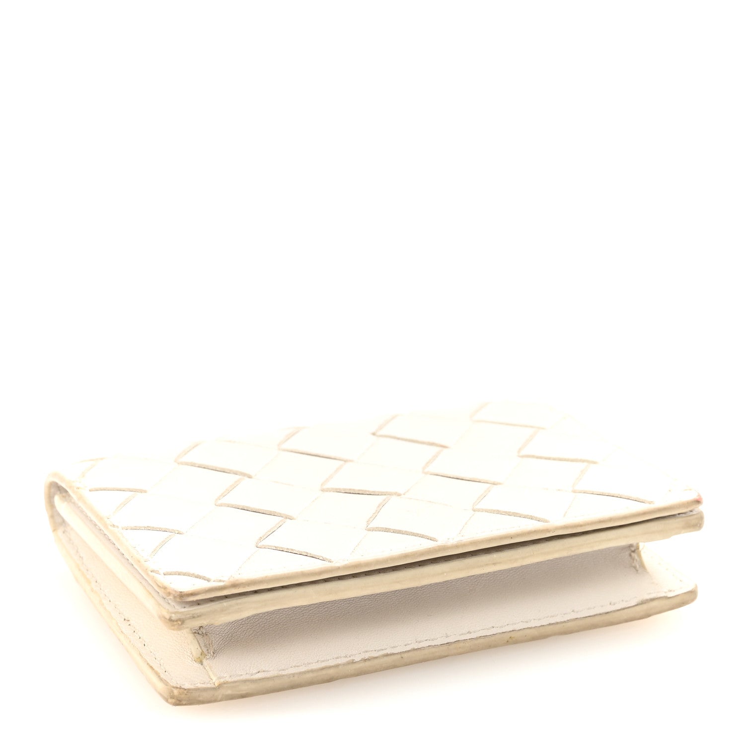 Bottega Veneta Nappa Intrecciato Card Holder White 4 of 7