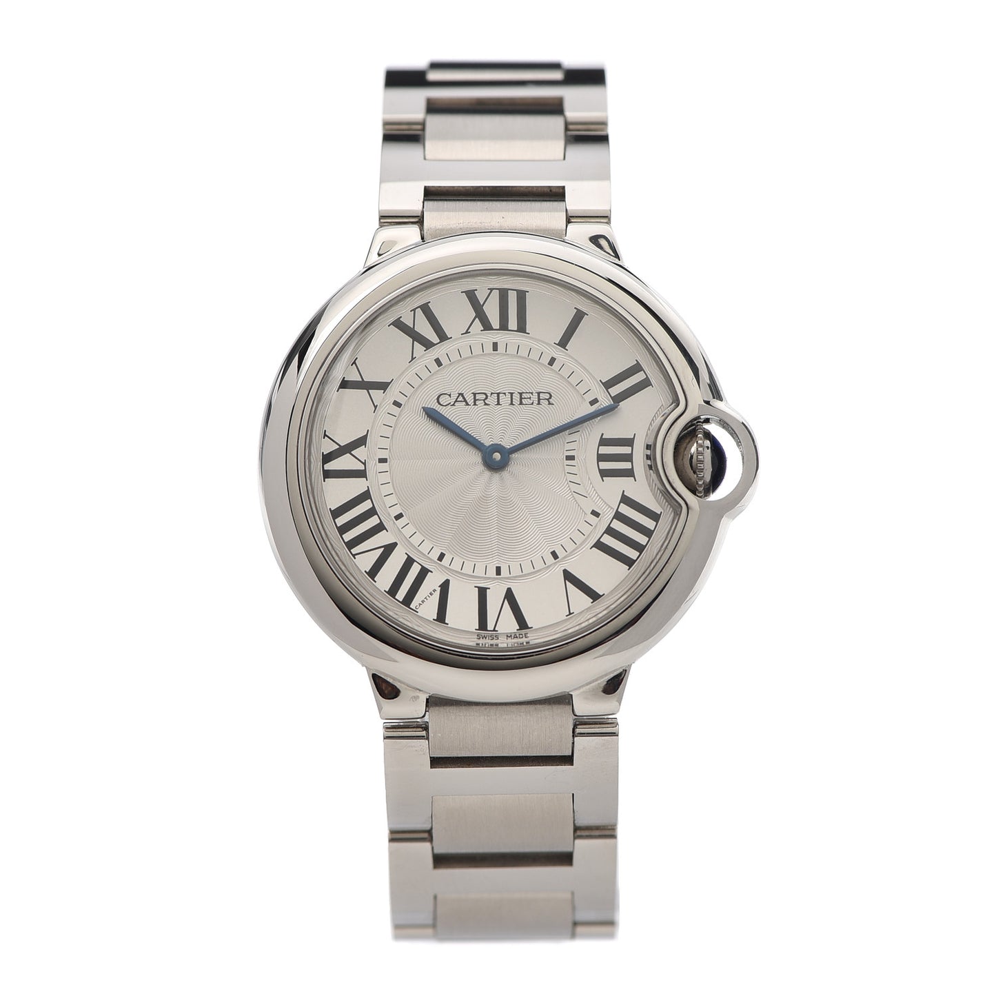 Stainless Steel 36mm Ballon Bleu De Cartier Quartz Watch
