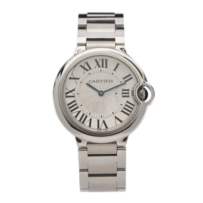 Cartier Stainless Steel 36mm Ballon Bleu De Cartier Quartz Watch 1 of 6