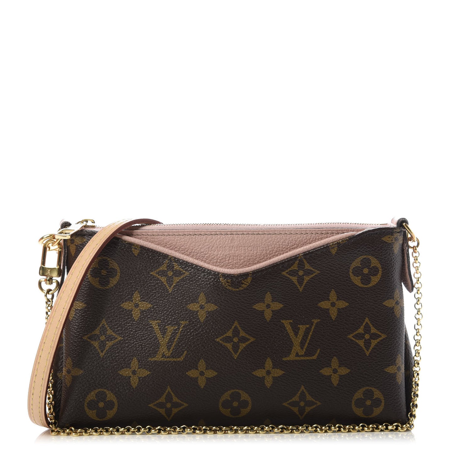 Monogram Pallas Clutch Rose Poudre