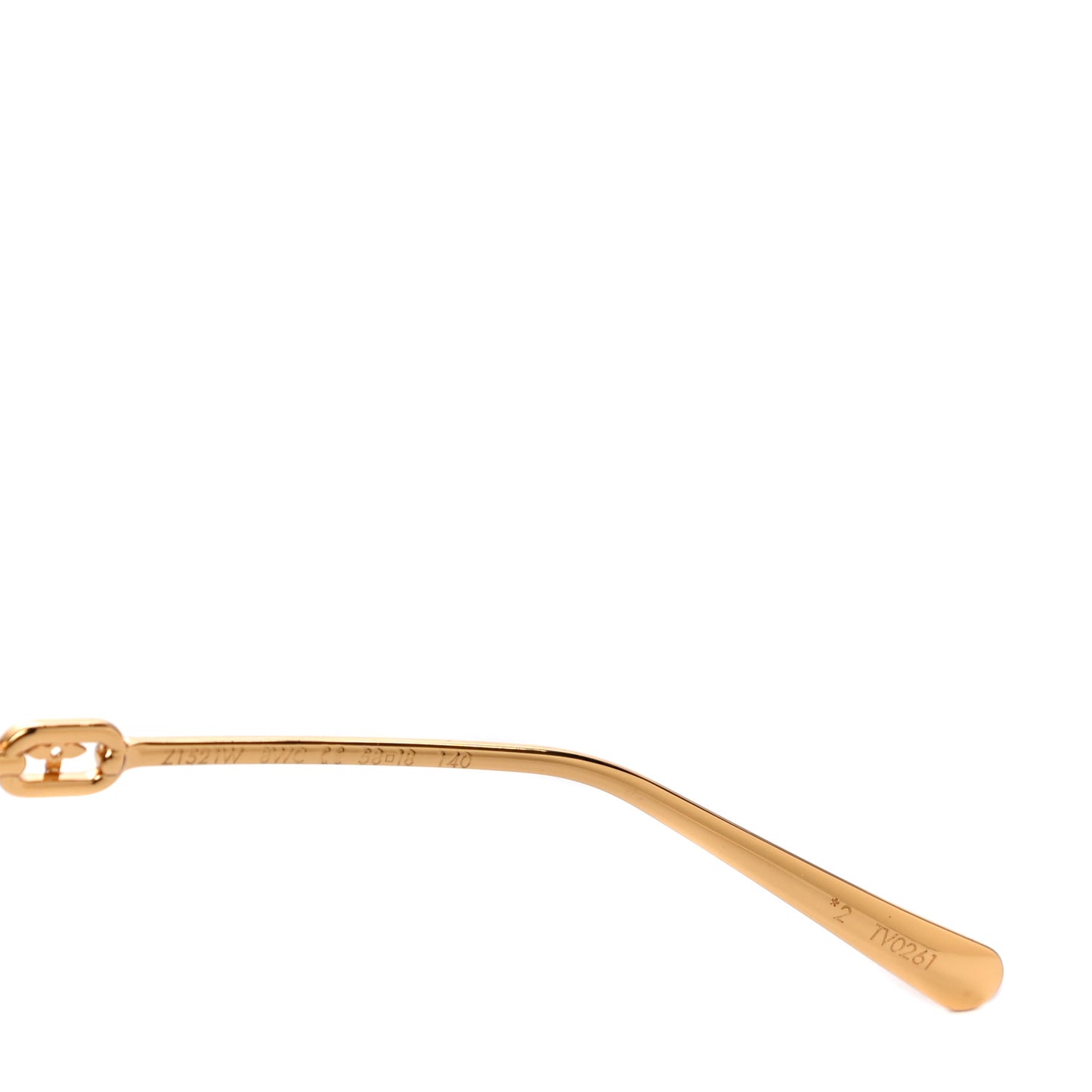 My LV Chain Cat Eye Sunglasses Z1521W Gold