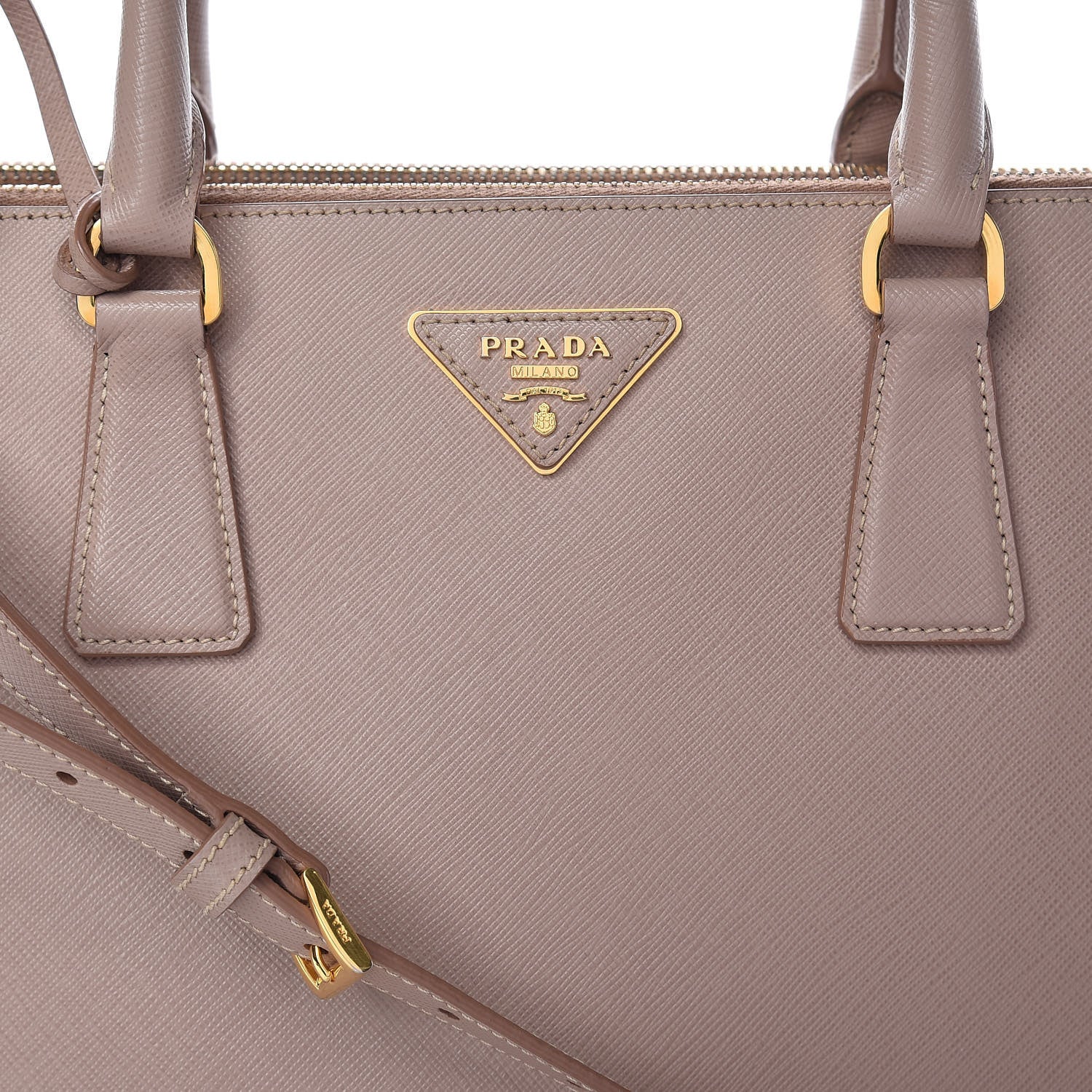 Prada Saffiano Medium Galleria Double Zip Tote Cammeo 18 of 24