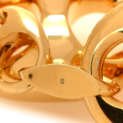 Gucci Metal Marina Chain Link Bracelet S Gold 5 of 5