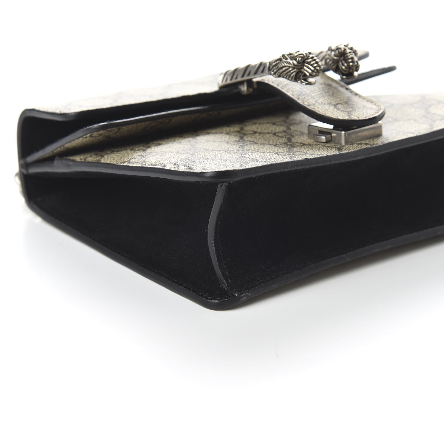 Gucci GG Supreme Monogram Mini Dionysus Shoulder Bag Black 6 of 10