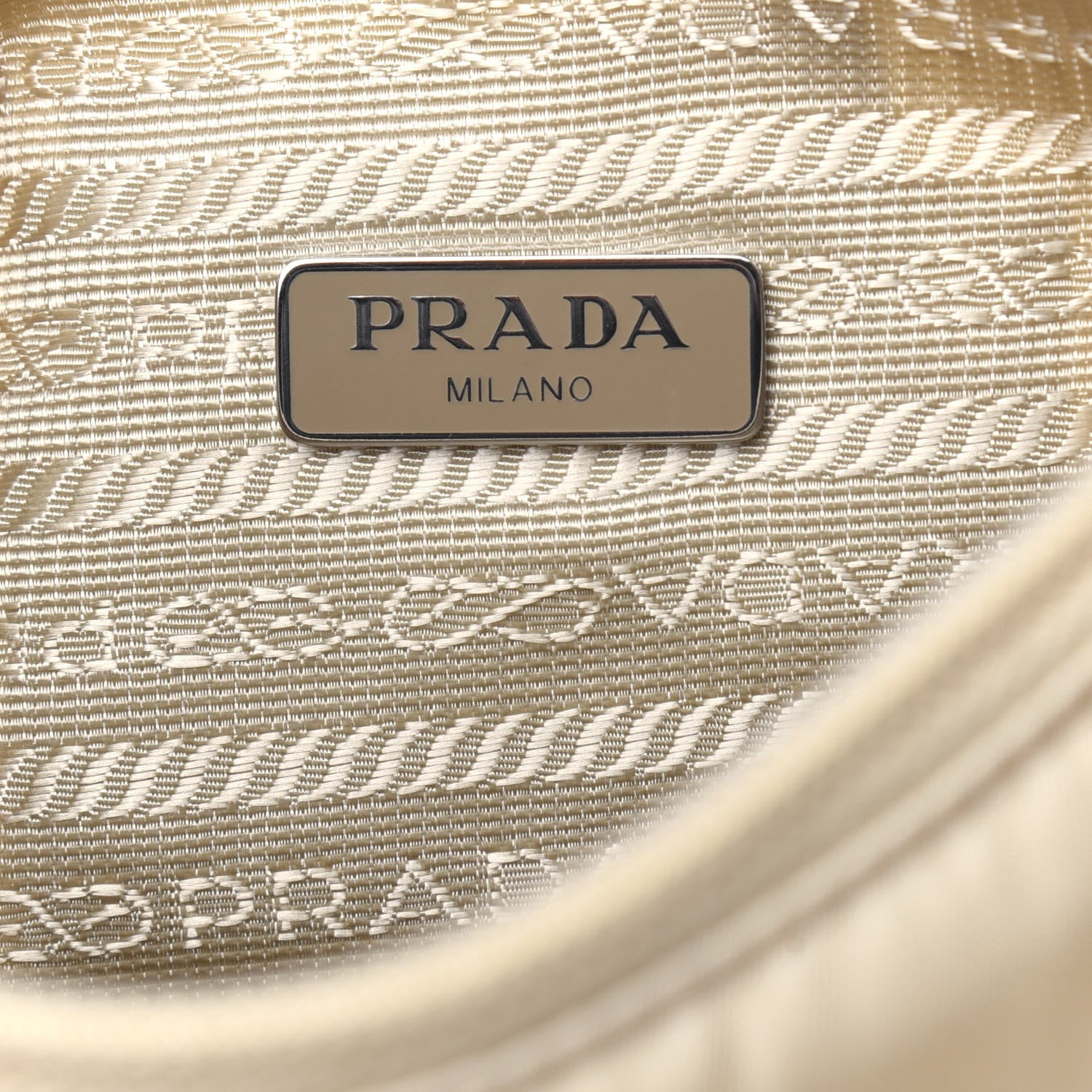 Prada Re-Nylon Saffiano Mini Re-Edition 2000 Bag Deserto 8 of 13