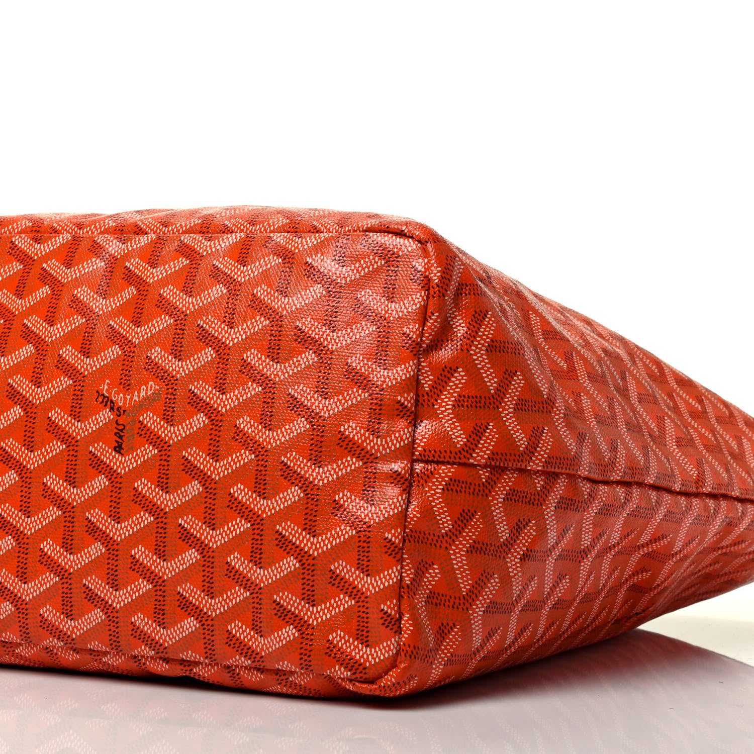 Goyard Goyardine Saint Louis PM Orange 9 of 10