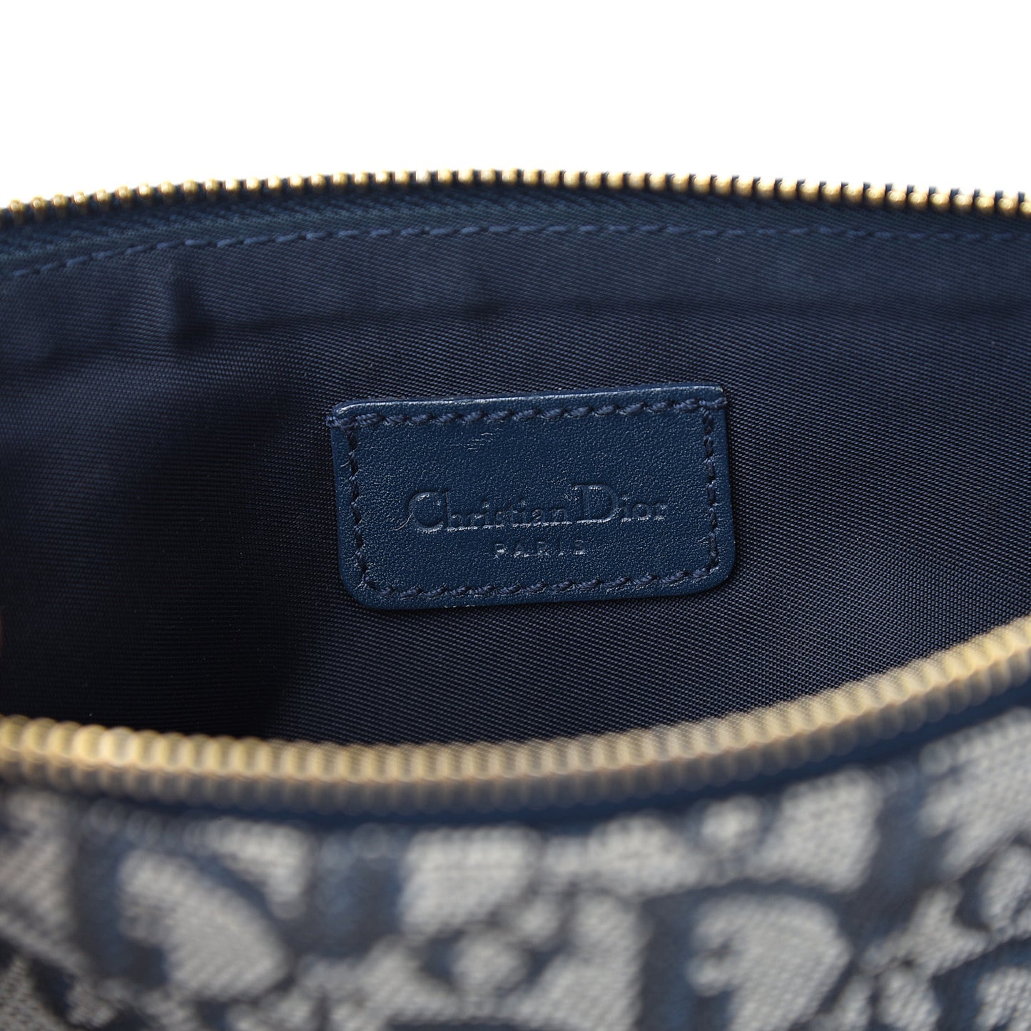 Monogram Mini Saddle Pochette Navy