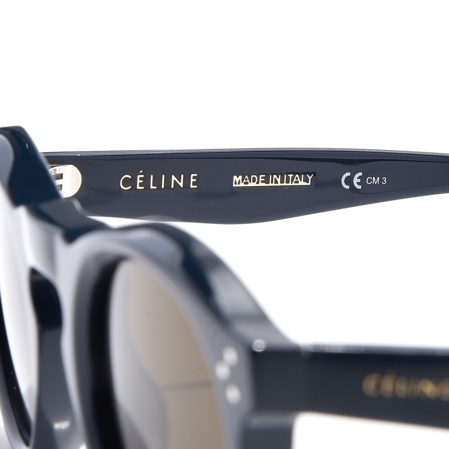 Celine Bevel Cat Sunglasses CL41370/S Navy 6 of 8
