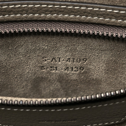 Celine Drummed Calfskin Mini Luggage Souris 8 of 13