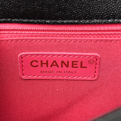 Chanel Caviar Quilted Medium Fashion Therapy Flap Bag Black 6 of 10