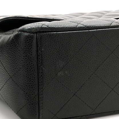 Chanel Caviar Quilted Maxi Double Flap Black 16 of 16