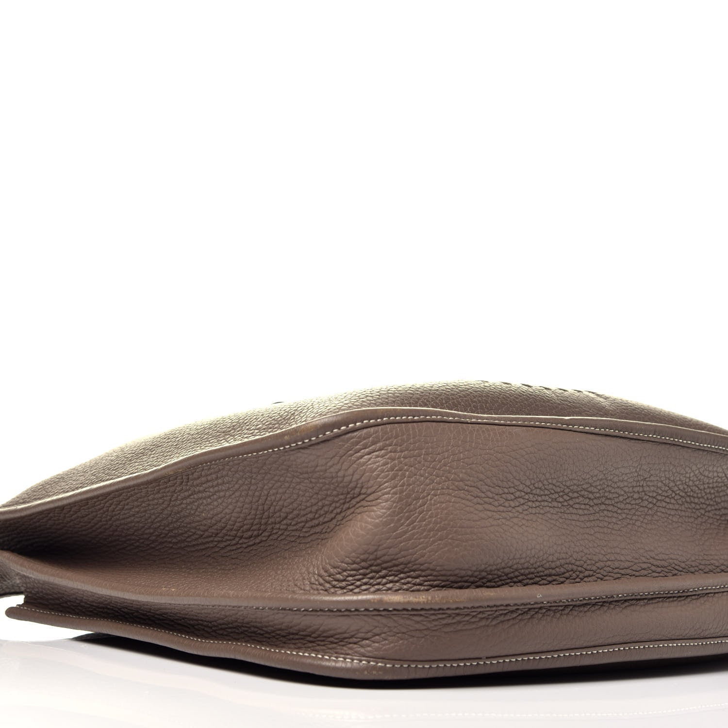 Hermes Taurillon Clemence Evelyne III GM Etoupe 7 of 8