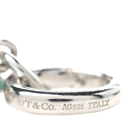 Tiffany Sterling Silver Enamel Car Charm Blue 4 of 6