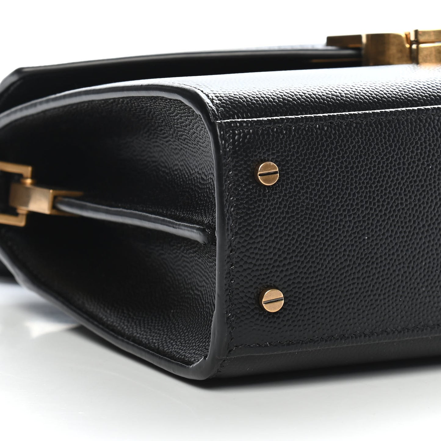 Grain de Poudre Mini Classic Monogram Cassandra Top Handle Black