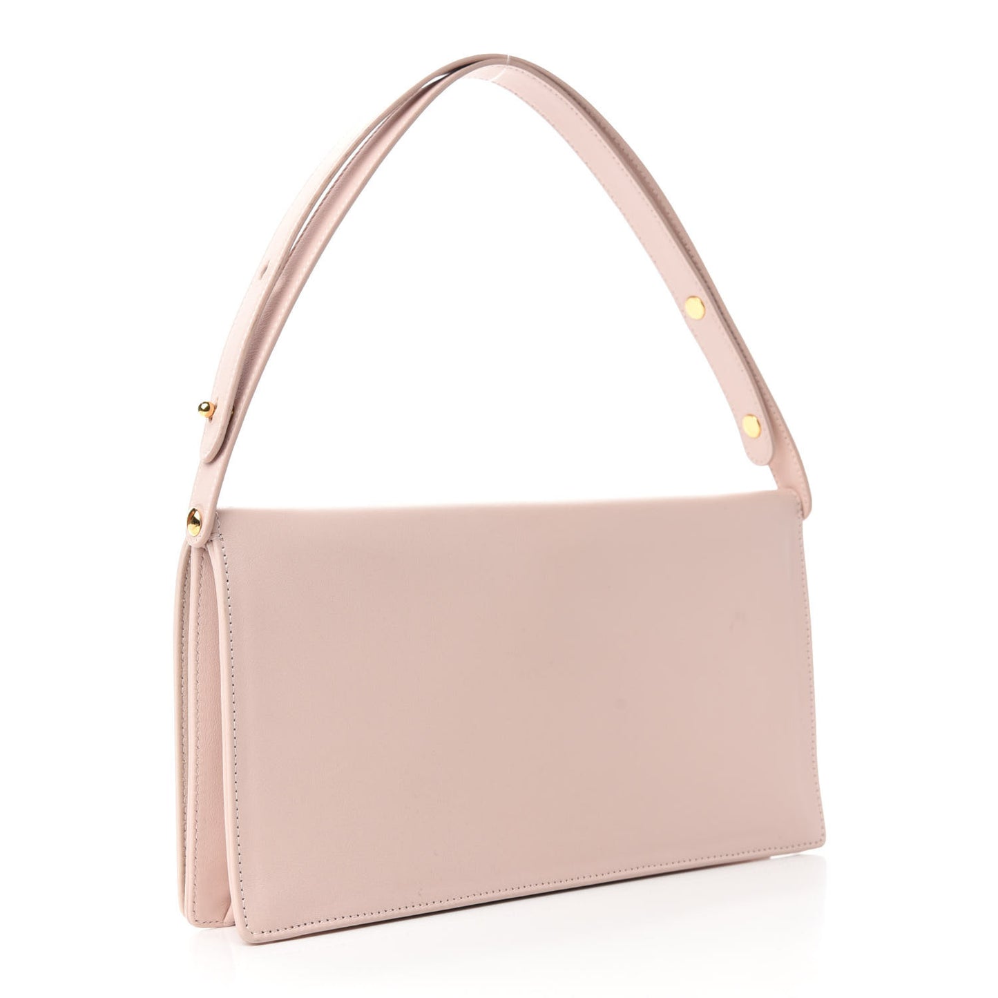 Calfskin Shoulder Bag Beige