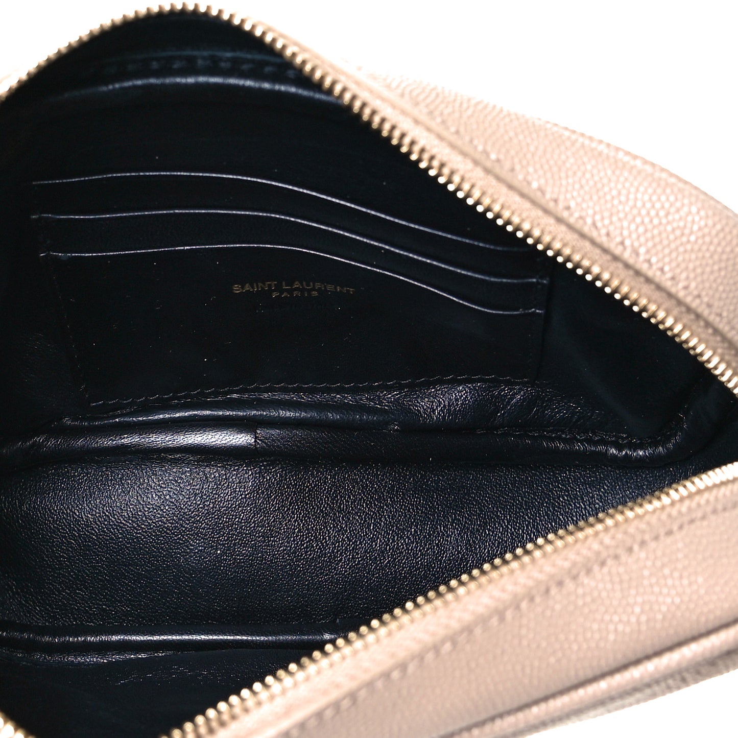 Grain De Poudre Matelasse Monogram Mini Lou Camera Bag Dark Beige