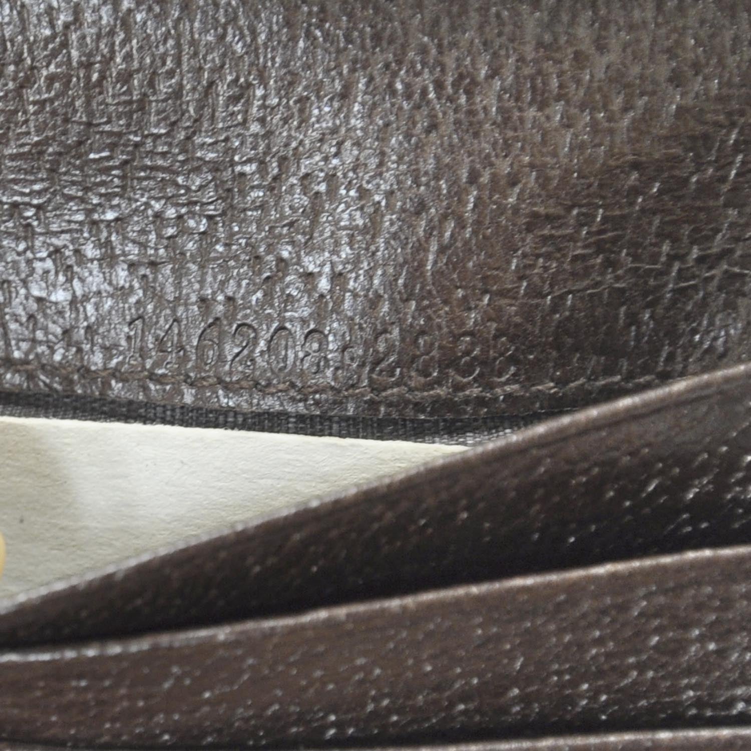 Gucci Monogram French Flap Wallet Ebony 8 of 8