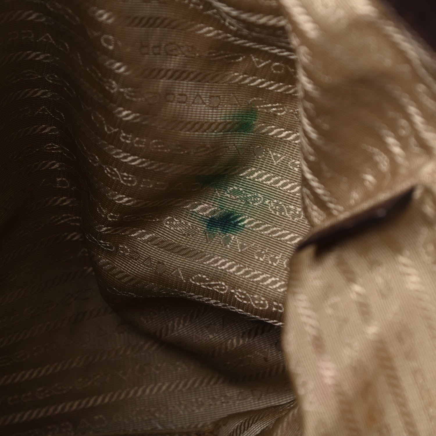 Prada Jacquard Logo Tote Corda Moro 12 of 20