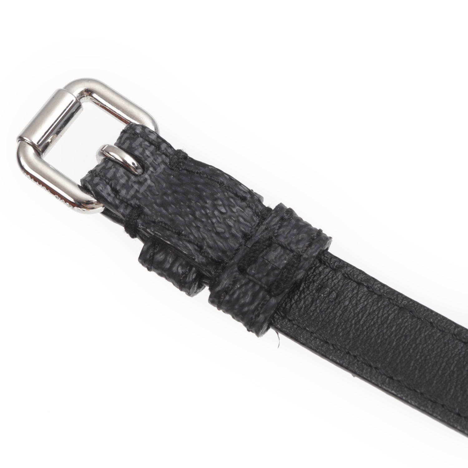 Louis Vuitton Mens Damier Graphite Sign It Bracelet 6 of 7