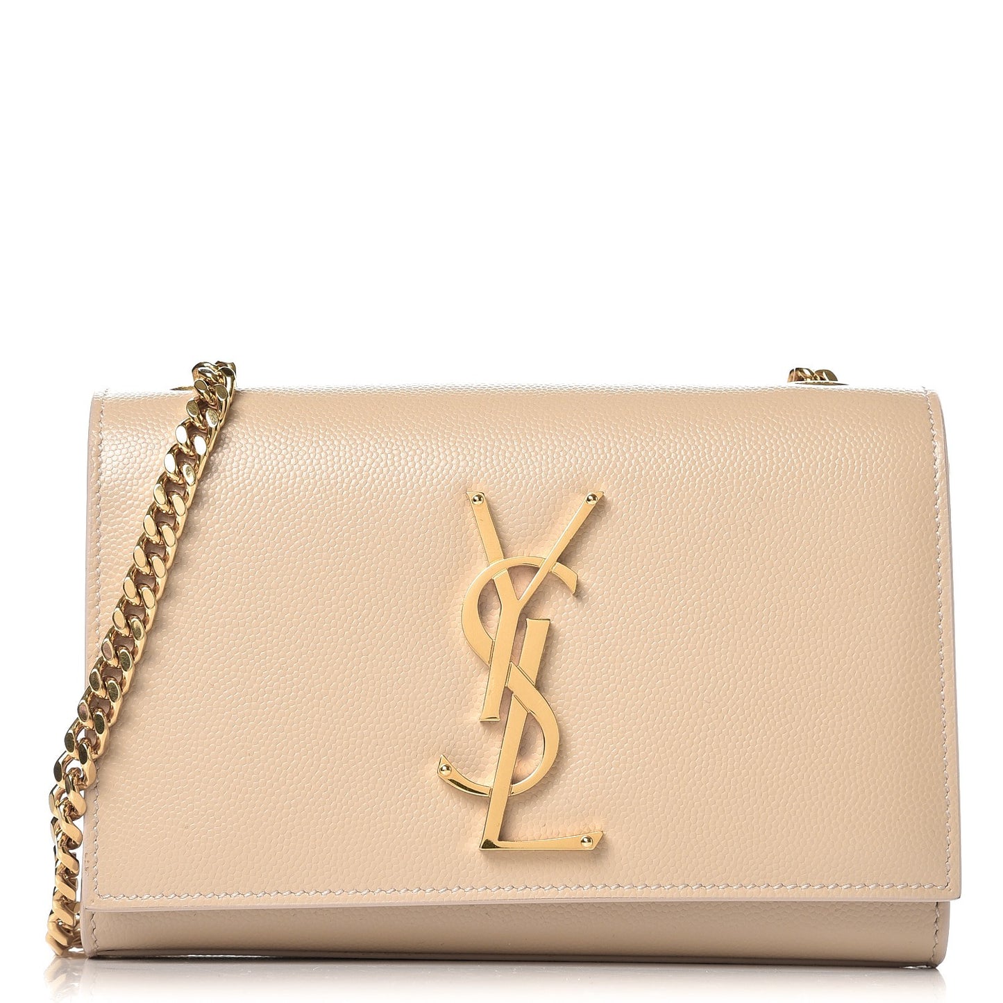Grain De Poudre Small Monogram Kate Satchel Nude Powder