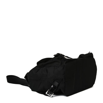 Prada Tessuto Nylon Saffiano Medium Backpack Black 4 of 17
