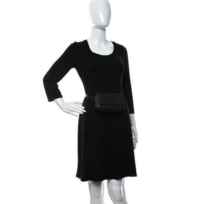 Valentino Garavani Vitello Small Belt Bag Black 3 of 9