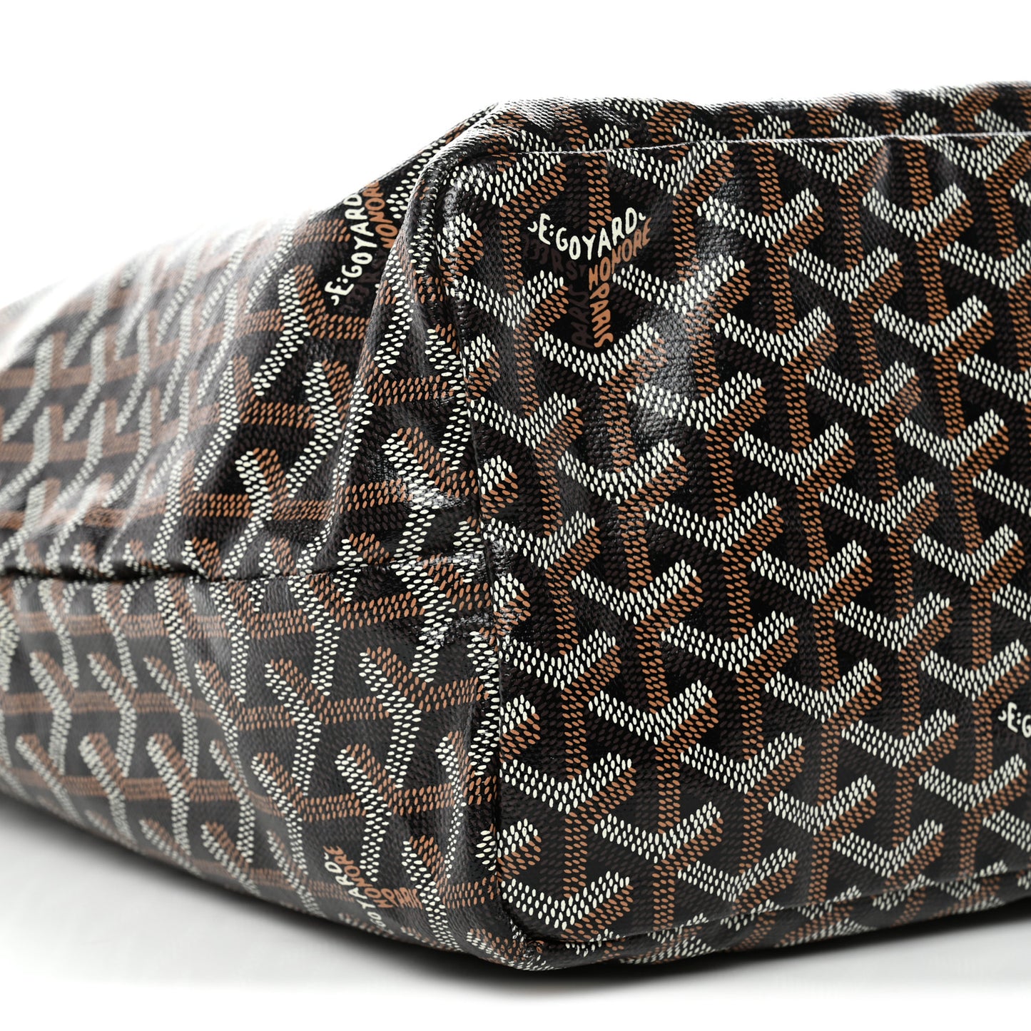 Goyardine Saint Louis PM Black Gold