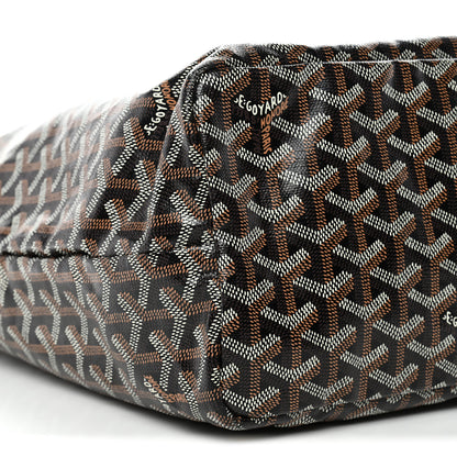 Goyard Goyardine Saint Louis PM Black Gold 10 of 14