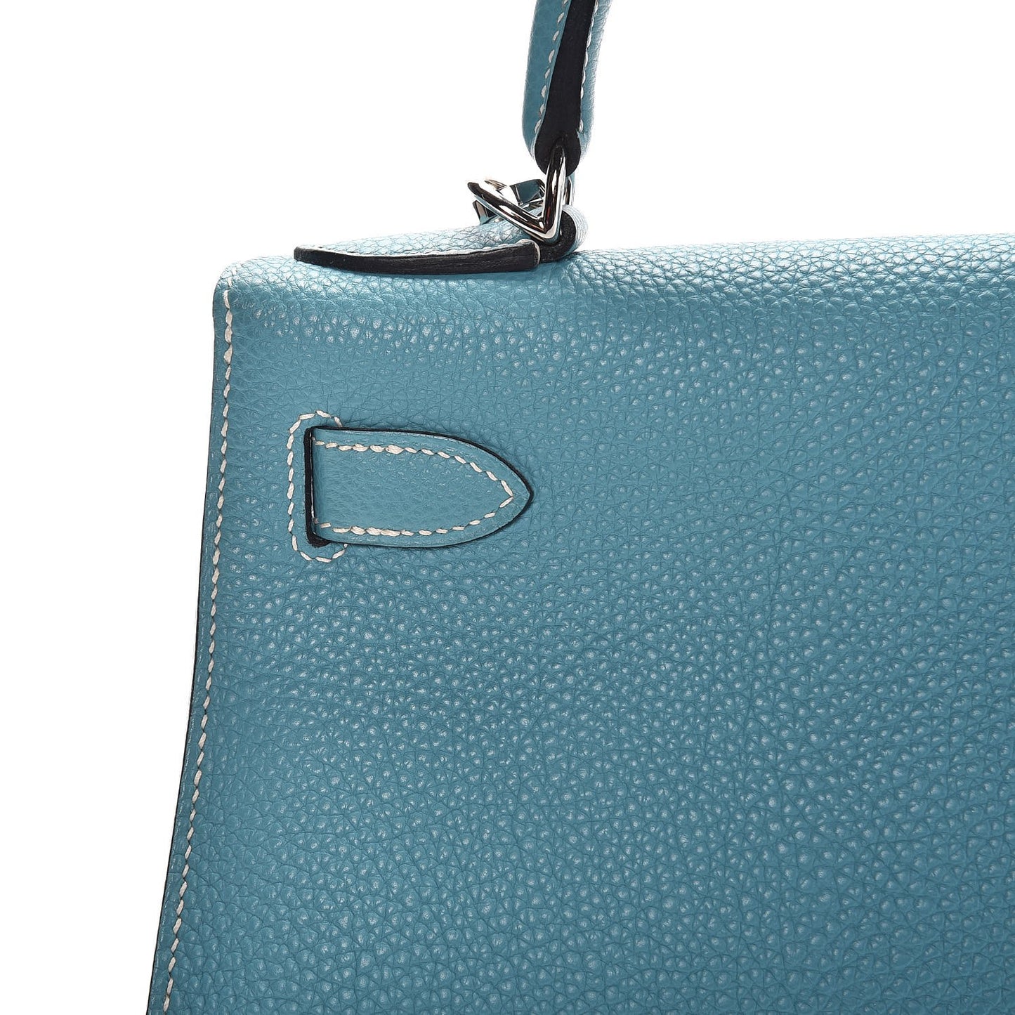 Togo Sellier Kelly 28 Blue Jean