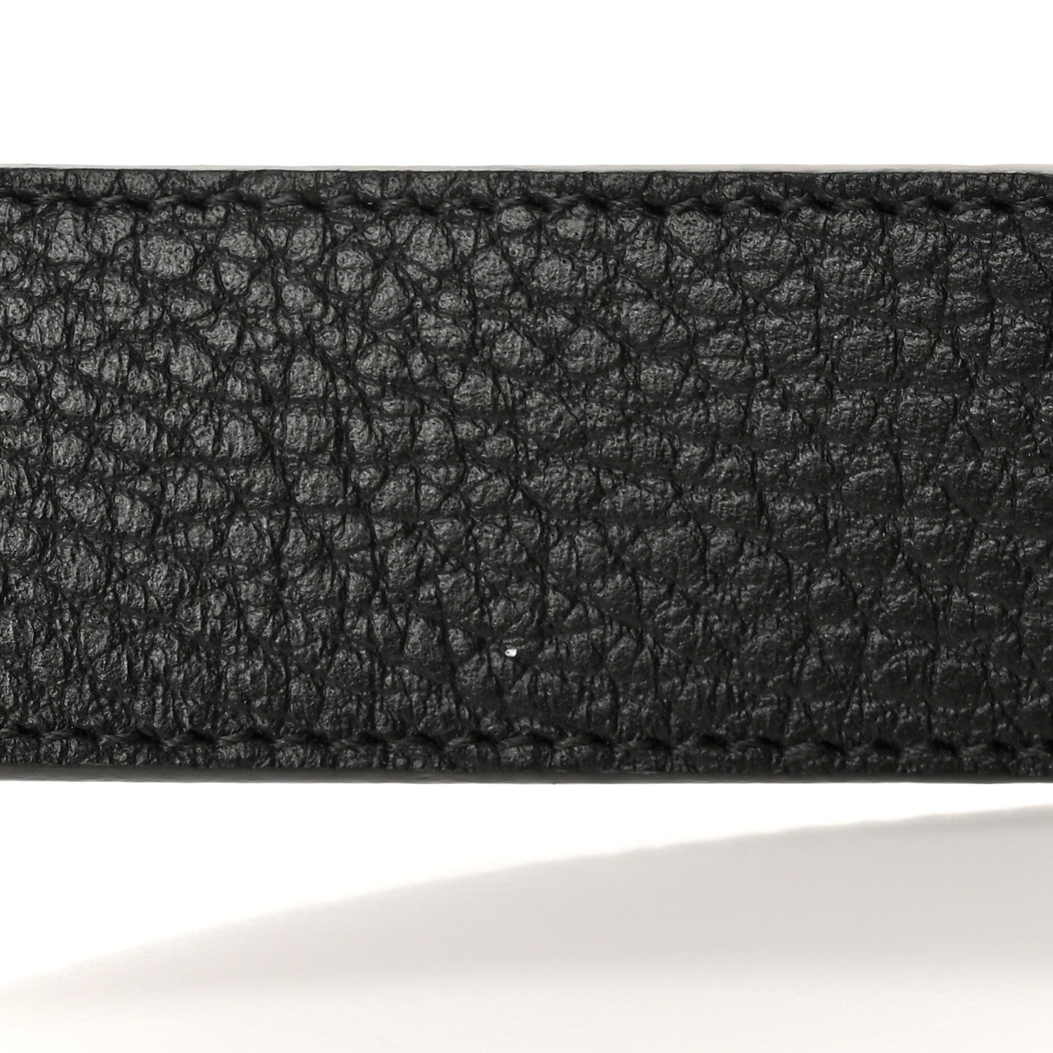 Gucci Dollar Calfskin Double G Reversible 30mm Belt 105 42 Black New Acero 6 of 7