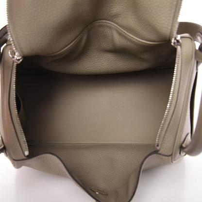 Hermes Taurillon Clemence Lindy 30 Sauge 5 of 8