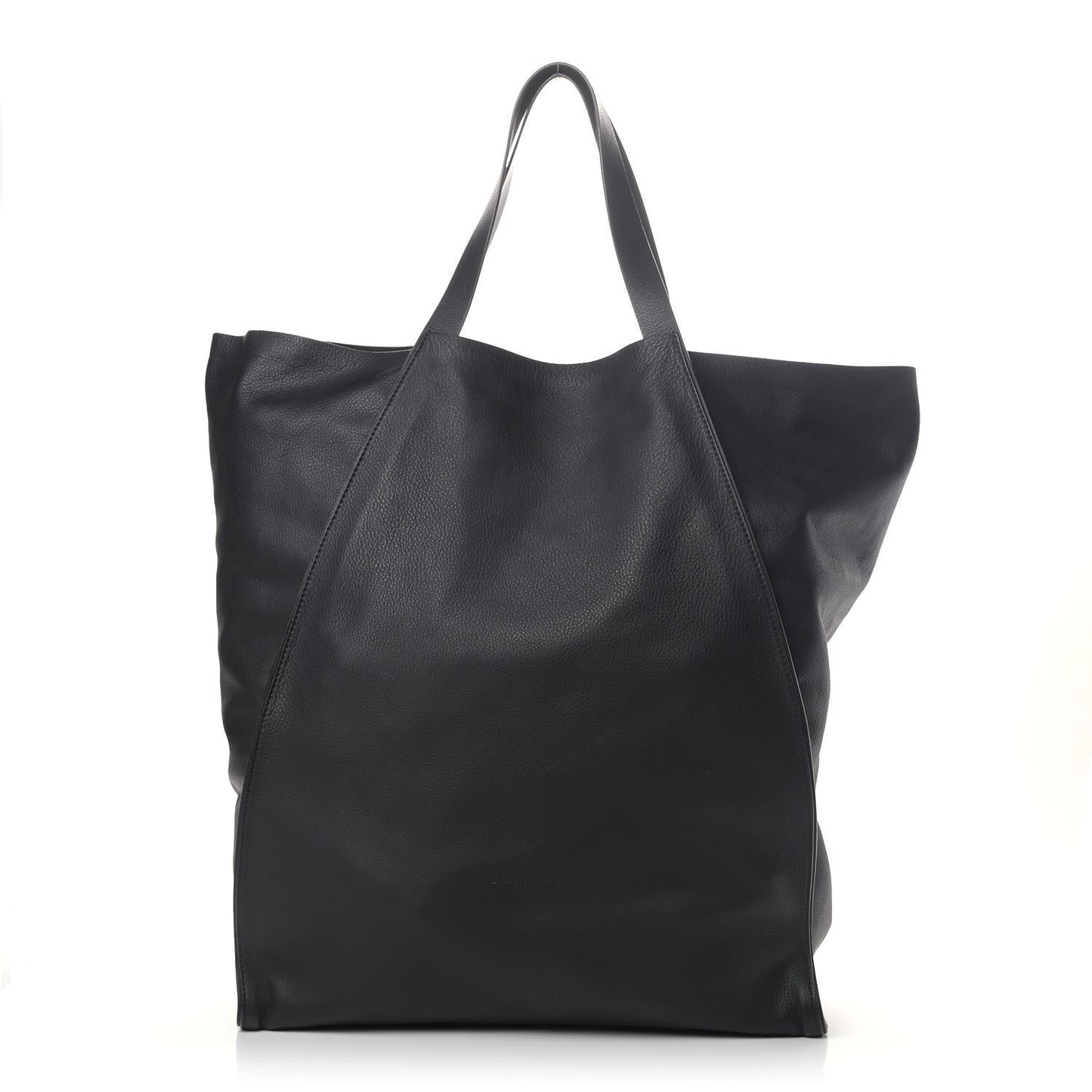 HOMME Grained Calfskin Shopper Black