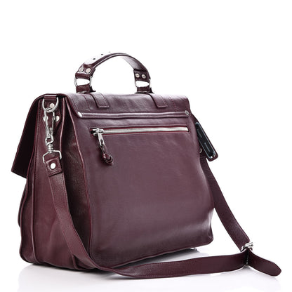 Proenza Schouler Lambskin Large PS1 Satchel Burgundy 4 of 8
