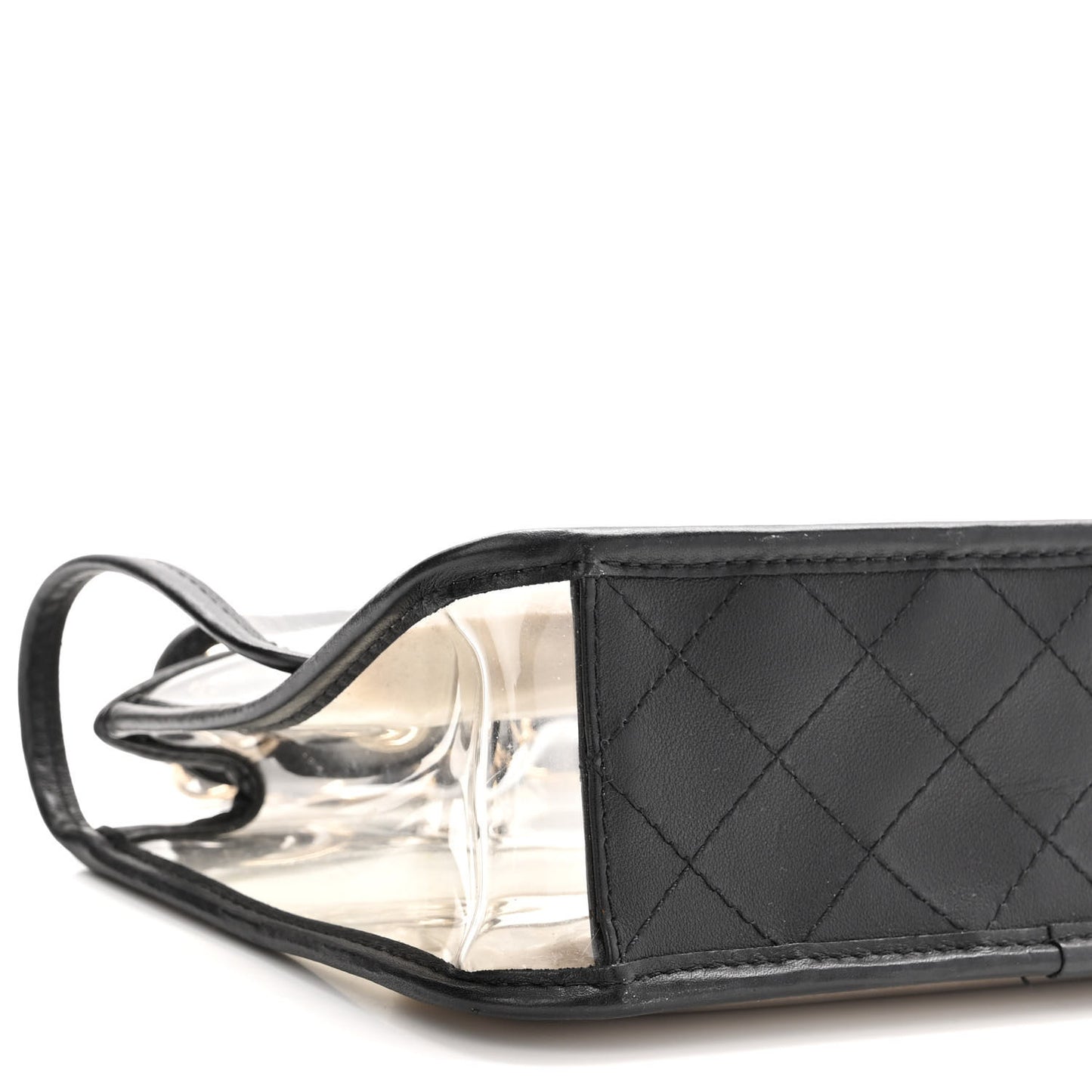 Lambskin PVC Medium Coco Sand Flap Black