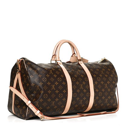 Louis Vuitton Monogram Keepall Bandouliere 55 3 of 14