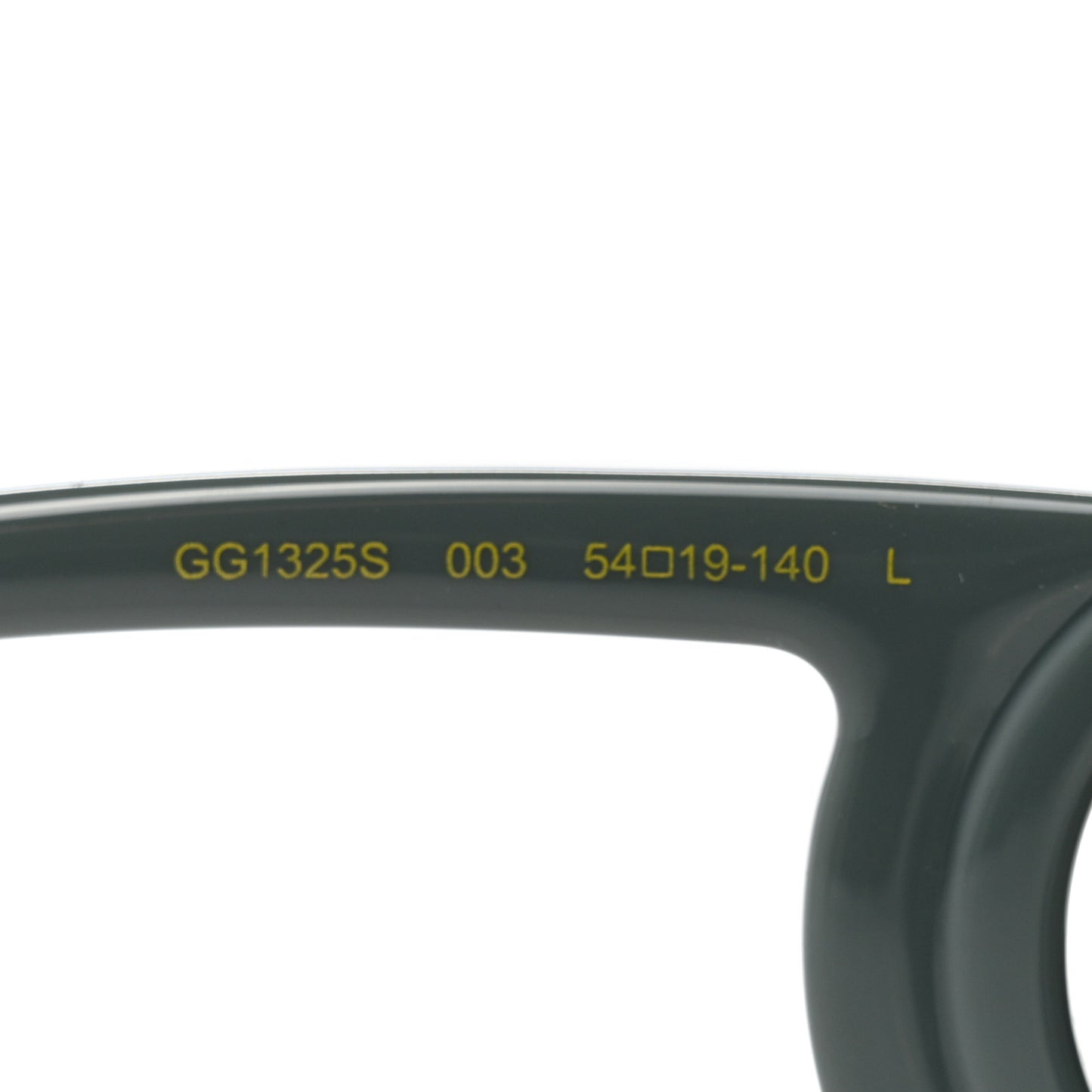 Acetate Rectangle Frame Sunglasses GG1325S Dark Grey