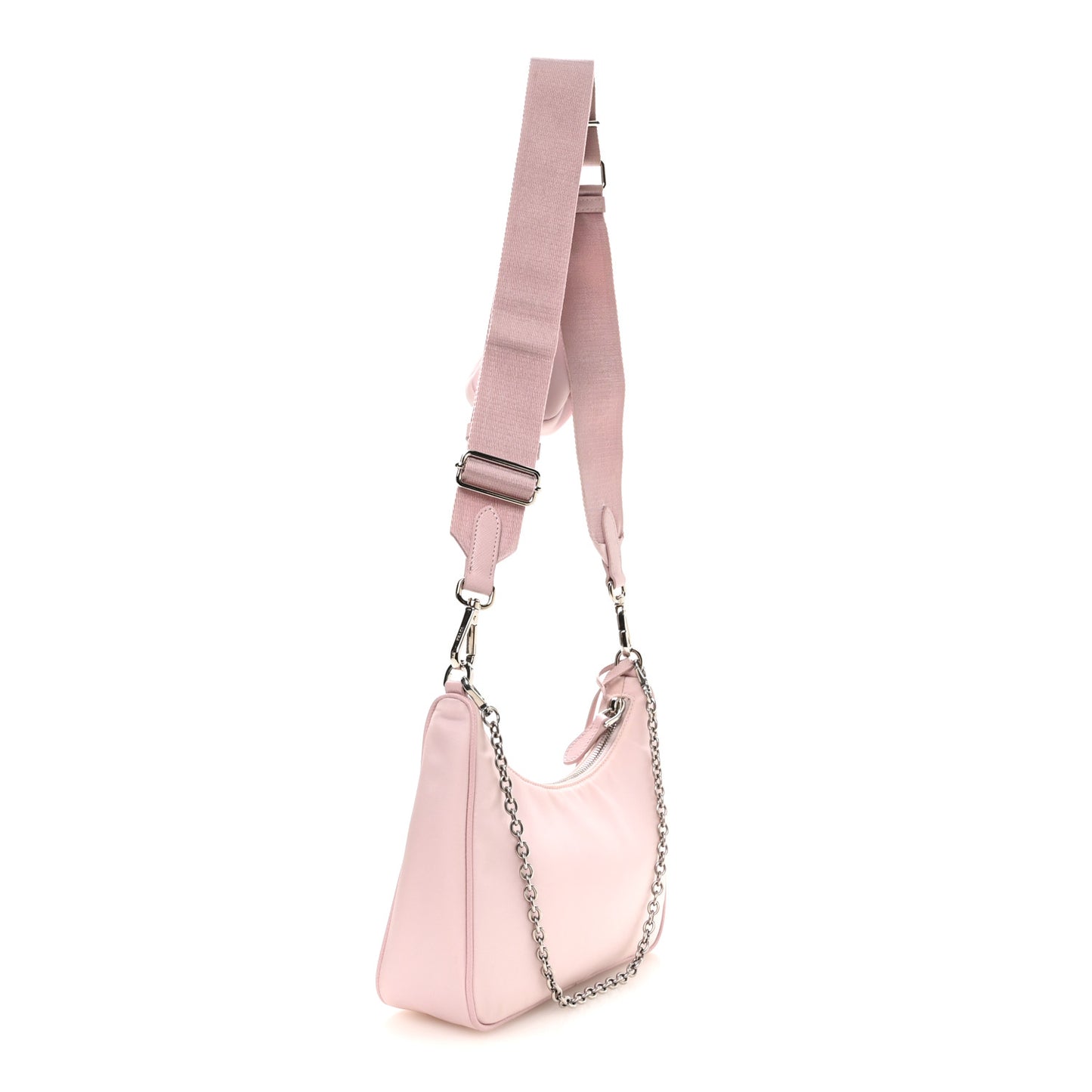 Nylon Re-Edition 2005 Shoulder Bag Alabastro
