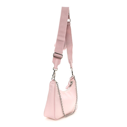Prada Nylon Re-Edition 2005 Shoulder Bag Alabastro 3 of 11
