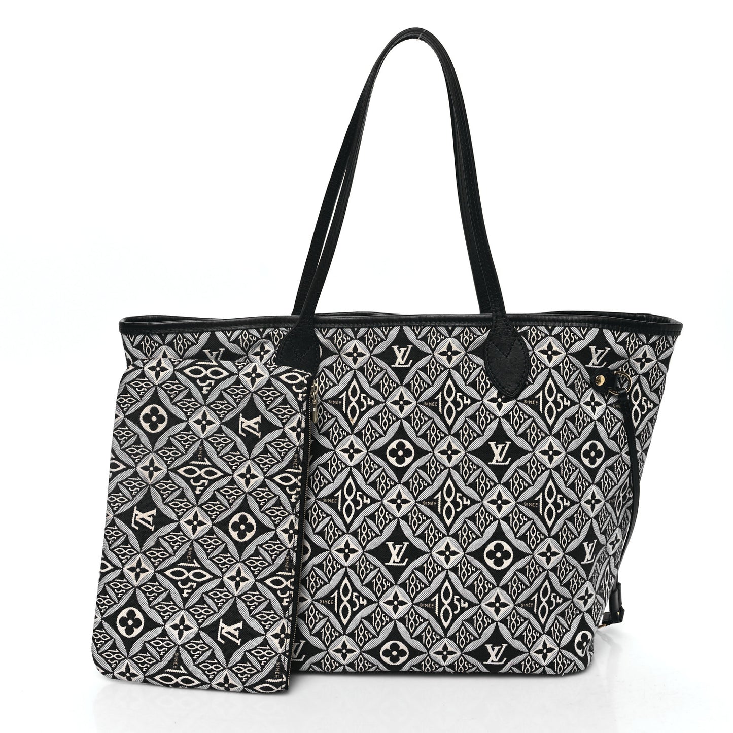 Jacquard Since 1854 Neverfull MM  Grey