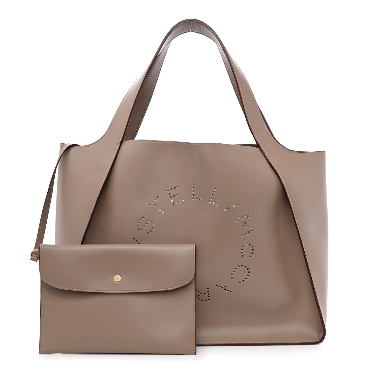 Eco Alter Nappa East West Perforated Tote Moss