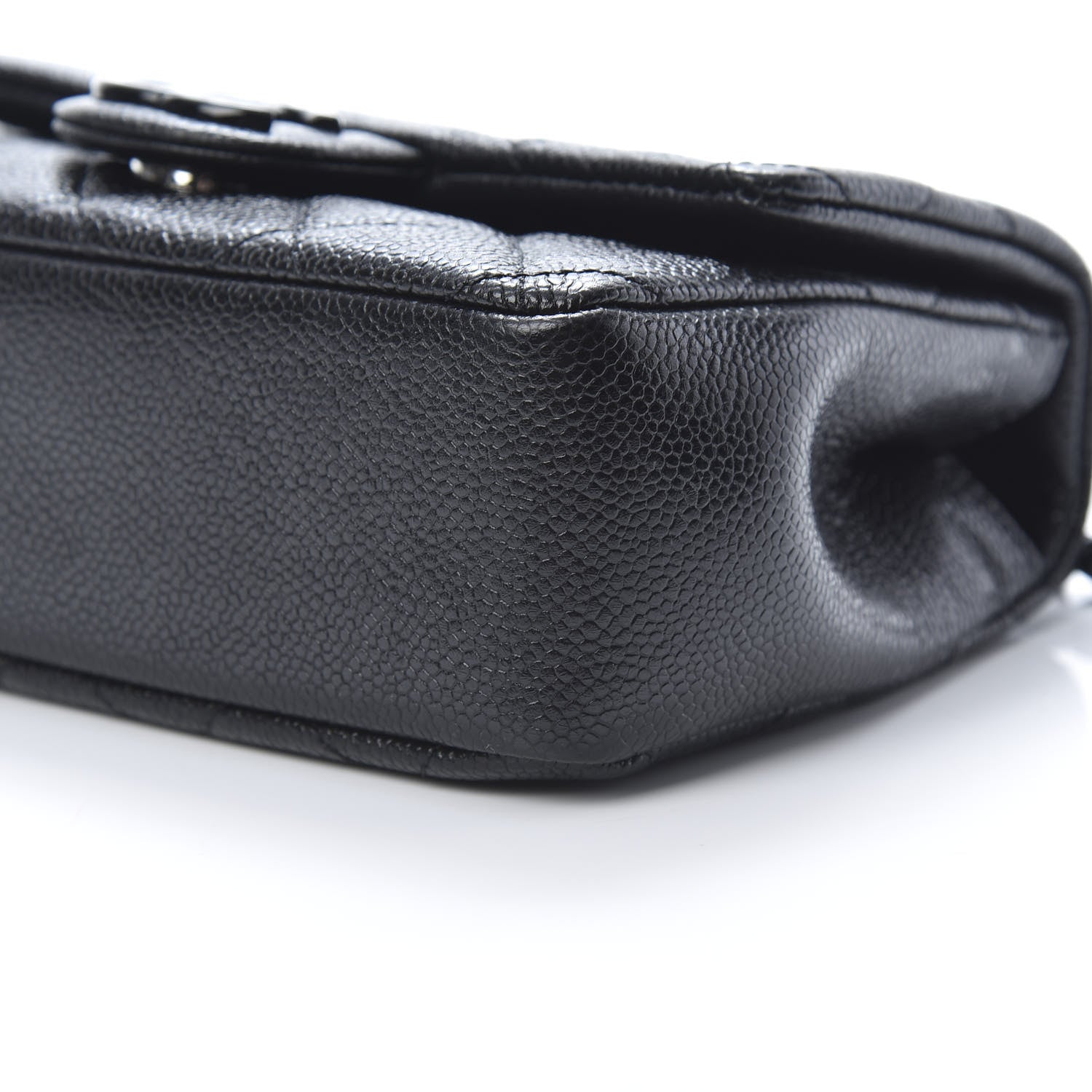 Chanel Caviar Quilted Incognito Mini Square Flap Black 10 of 10