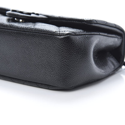 Chanel Caviar Quilted Incognito Mini Square Flap Black 10 of 10