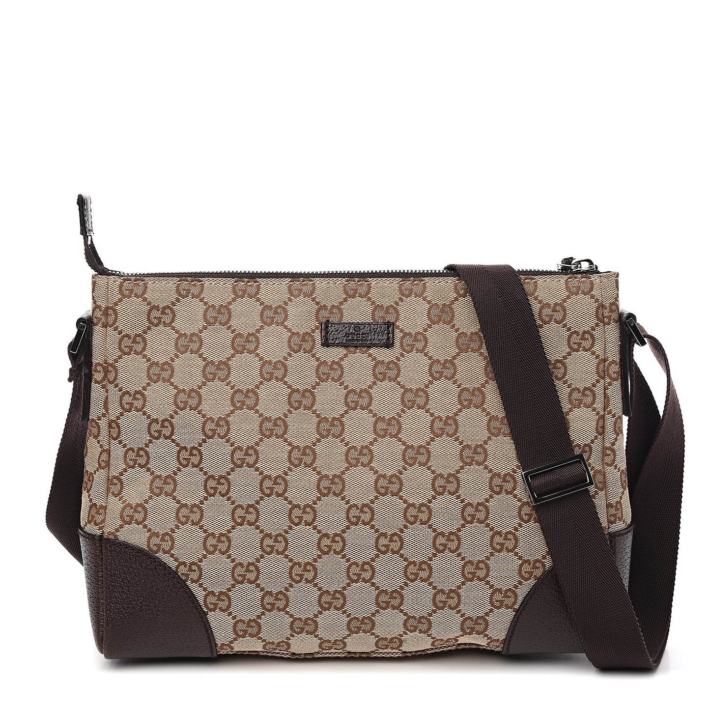Monogram Joy Messenger Bag Dark Brown